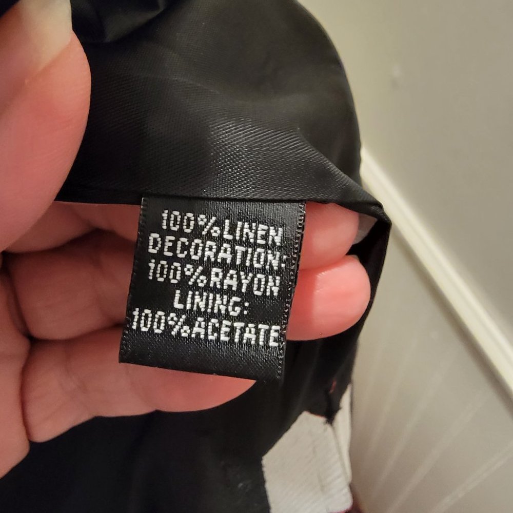 Linen With Rayon Multi Color Jacket By Linda Alla… - image 5